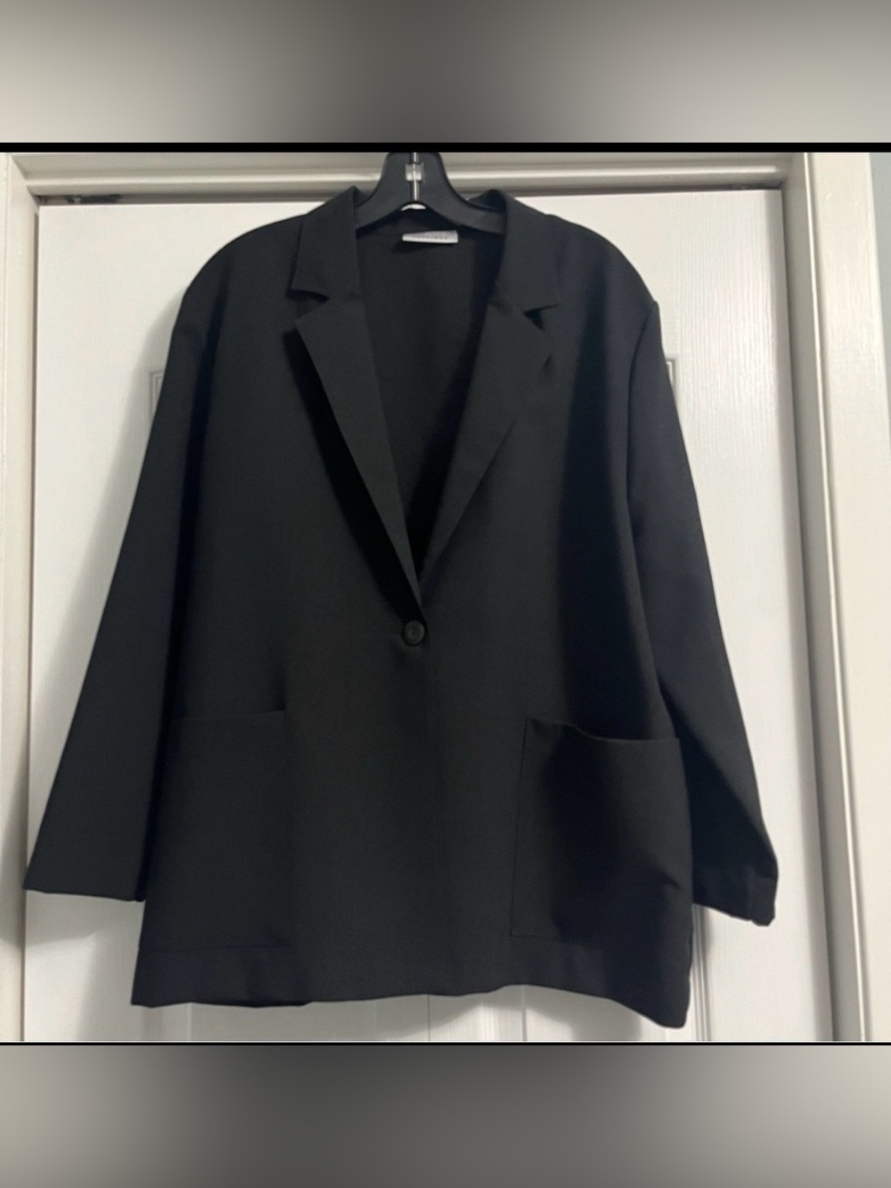 EAST WEST Fashions Vintage black blazer jacket women’s size large office wear